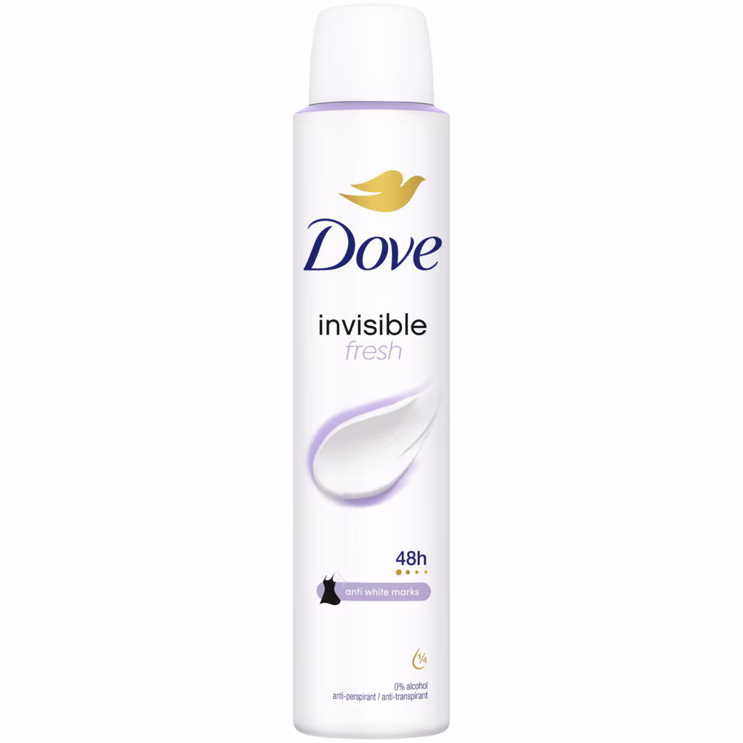 Antiperspirant Invisible Fresh Dove 200 ml