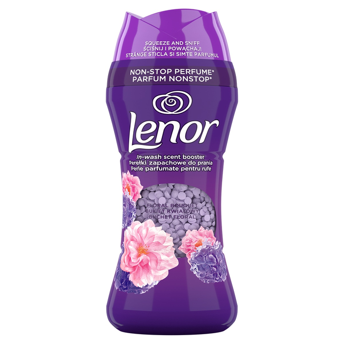 Perle parfumate Lenor Floral Bouquet pentru rufe 270 g