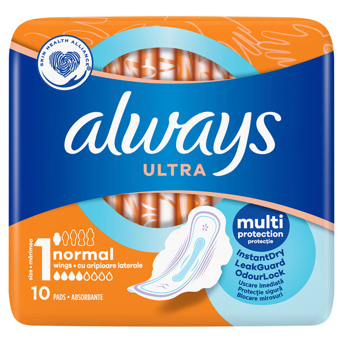 Absorbante igienice Always Ultra Plus mărimea 1 10 bucăți