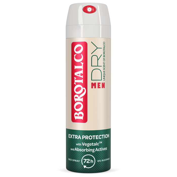 Antiperspirant Men Dry Original Borotalco Spray 150 ml