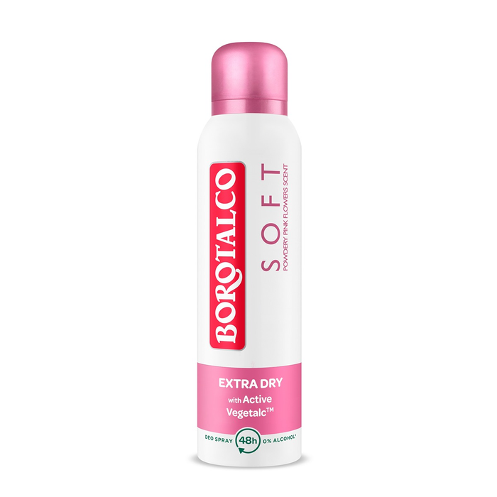 Antiperspirant Soft Pink Borotalco Spray 150 ml
