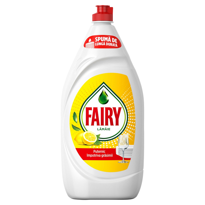Detergent de vase Fairy Lemon cu parfum de lămâie 1,35 L