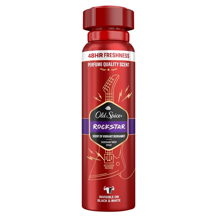 Deodorant Old Spice Rockstar spray fără aluminiu 150 ml