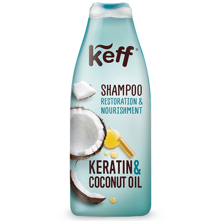 Șampon Keff Keratin & Coconut Oil 500 ml