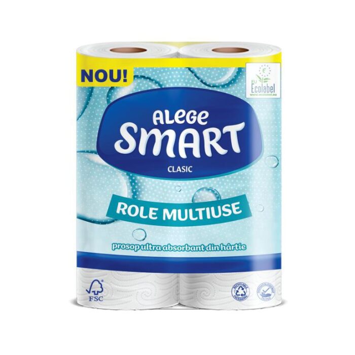 Prosop hârtie Smart 2 straturi 2 role 50 foi