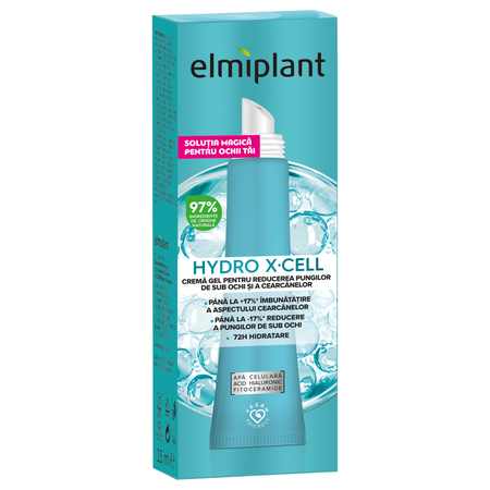 Cremă gel pentru ochi Hydro X-Cell Elmiplant 15 ml