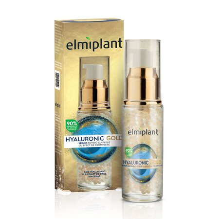 Serum pentru față Hyaluronic Gold Elmiplant 30 ml
