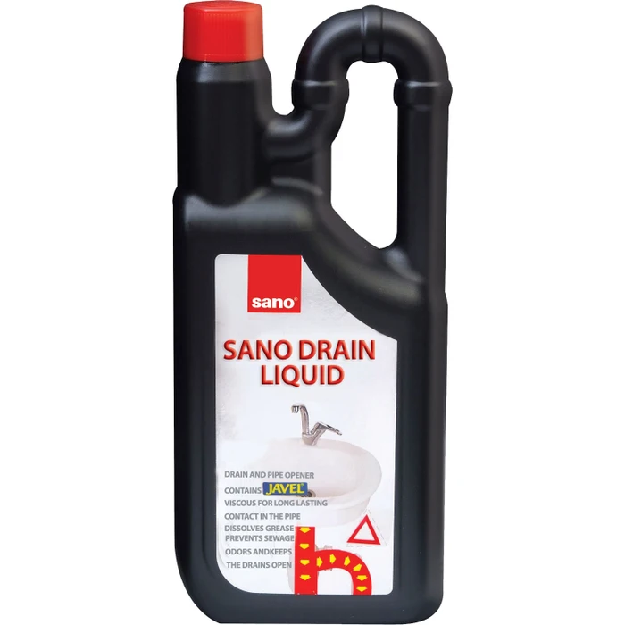 Soluție desfundat țevi Sano Drain 1L